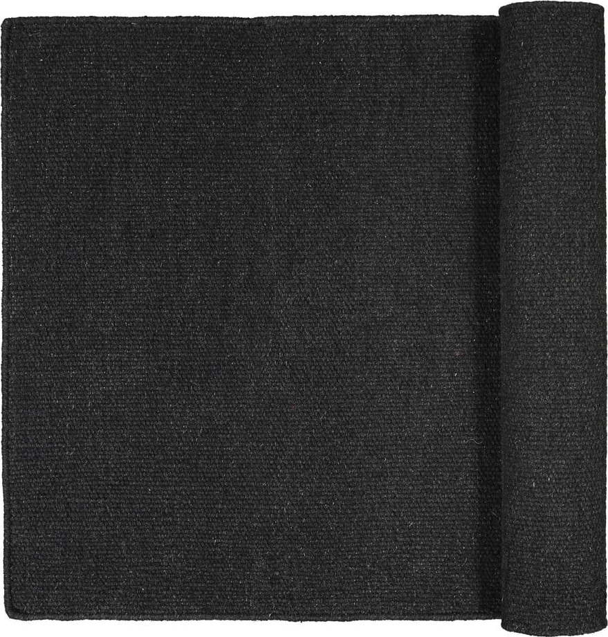 Černý koberec Blomus Pura