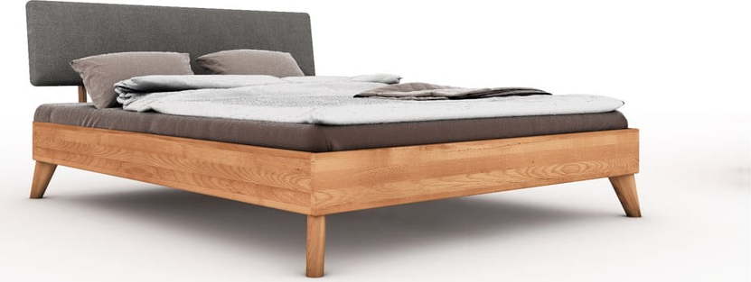 Dvoulůžková postel z bukového dřeva 140x200 cm Greg 3 - The Beds The Beds