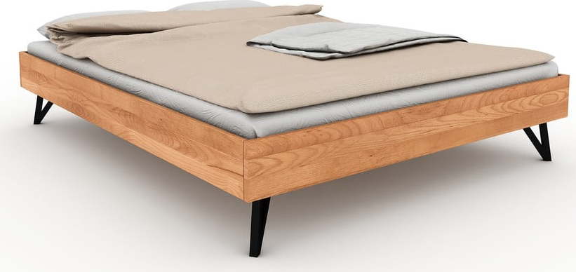Dvoulůžková postel z bukového dřeva 180x200 cm Golo - The Beds The Beds