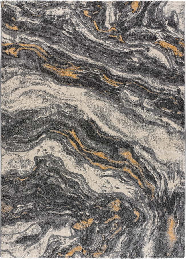 Šedý koberec 230x160 cm Marmol Onda - Universal Universal
