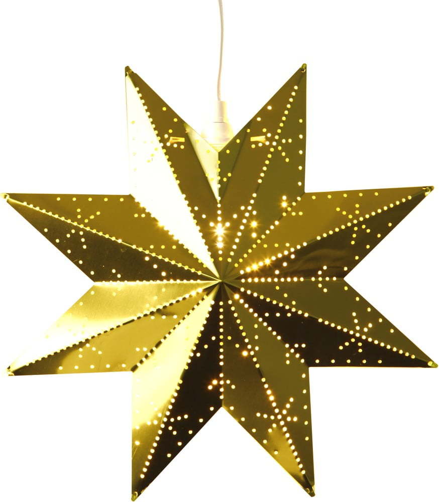Vánoční světelná dekorace ve zlaté barvě Classic - Star Trading Star Trading