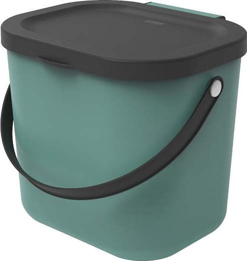Zelená nádoba na kompostovatelný odpad 6 l Albula - Rotho ROTHO