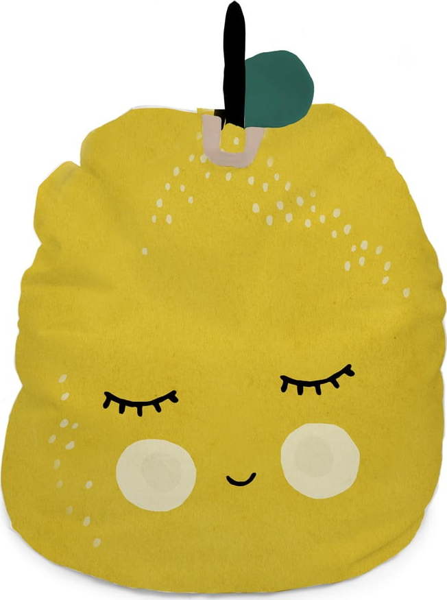 Žlutý dětský sedací vak Lemon - Little Nice Things Little Nice Things