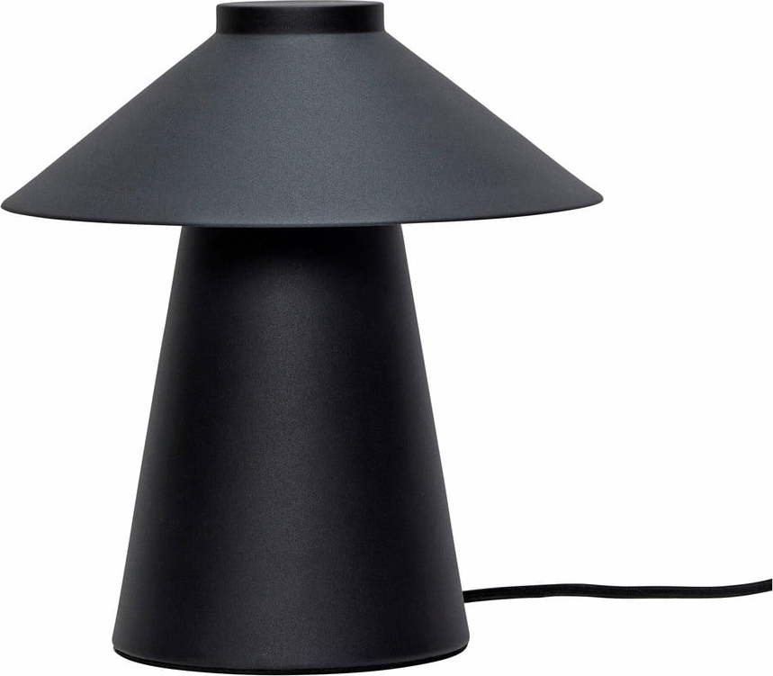 Černá kovová stolní lampa Chipper - Hübsch Hübsch