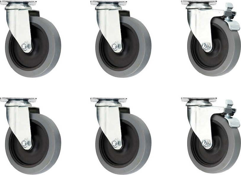 Černá náhradní kolečka 6 ks Mistral & Edge by Hammel - Hammel Furniture Hammel Furniture