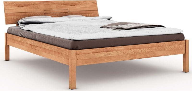 Dvoulůžková postel z bukového dřeva 140x200 cm Vento - The Beds The Beds