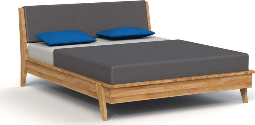 Dvoulůžková postel z dubového dřeva 180x200 cm Retro 1 - The Beds The Beds