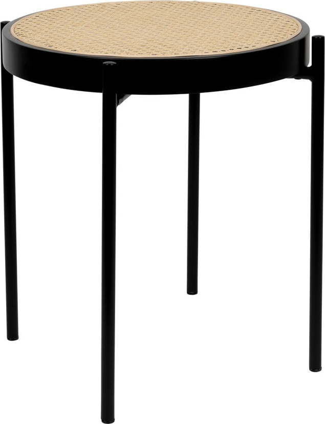 Ratanový kulatý odkládací stolek ø 50 cm Spike - Zuiver Zuiver