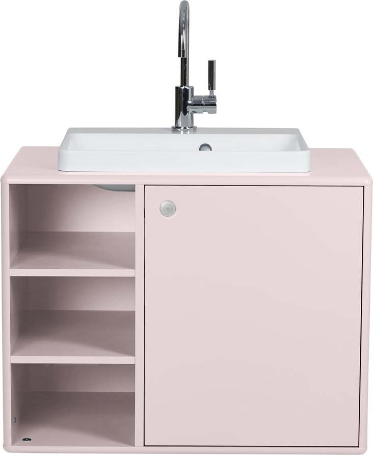 Růžová skříňka pod umyvadlo 80x62 cm Color Bath - Tom Tailor Tom Tailor for Tenzo