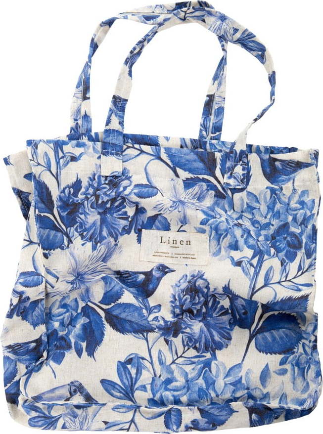Látková taška Really Nice Things Blue Flowers