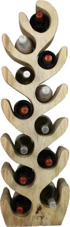 Regál na vínoz exotického dřeva na 12 lahví - HSM collection HSM collection