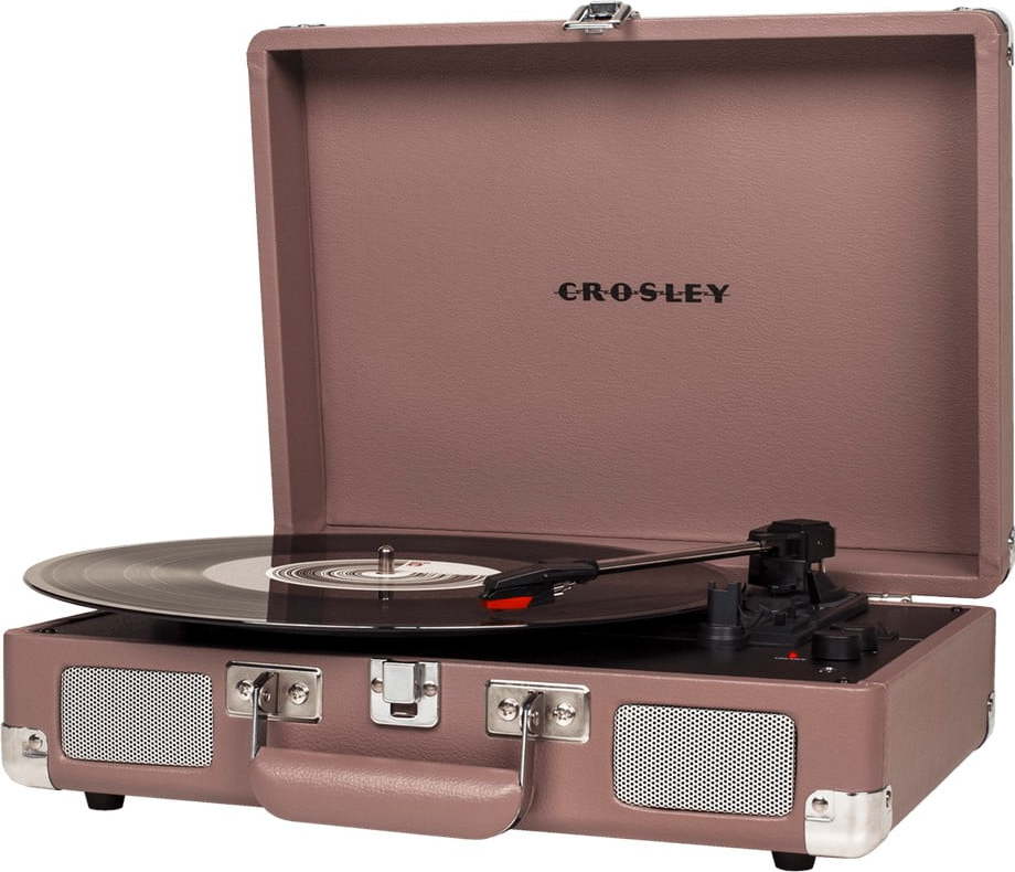 Růžový gramofón Crosley Cruiser Plus Crosley