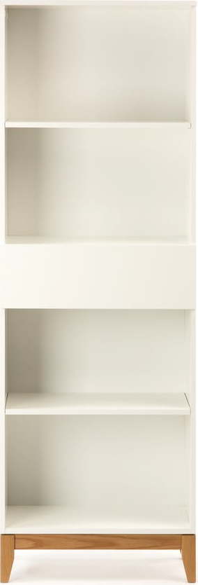 Bílá knihovna 62x180 cm Blanco - Woodman Woodman