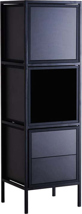 Černá skříňka 45x145 cm Skap - CustomForm CustomForm