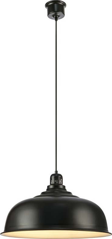 Černé závěsné svítidlo s kovovým stínítkem 50x50 cm Port - Markslöjd Markslöjd