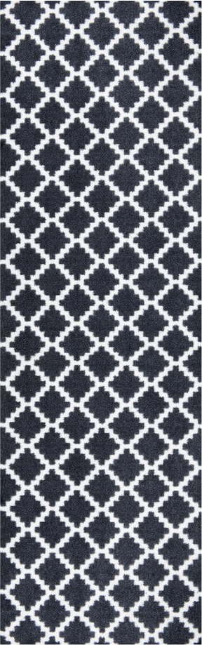 Černo-bílý běhoun Zala Living Elegance