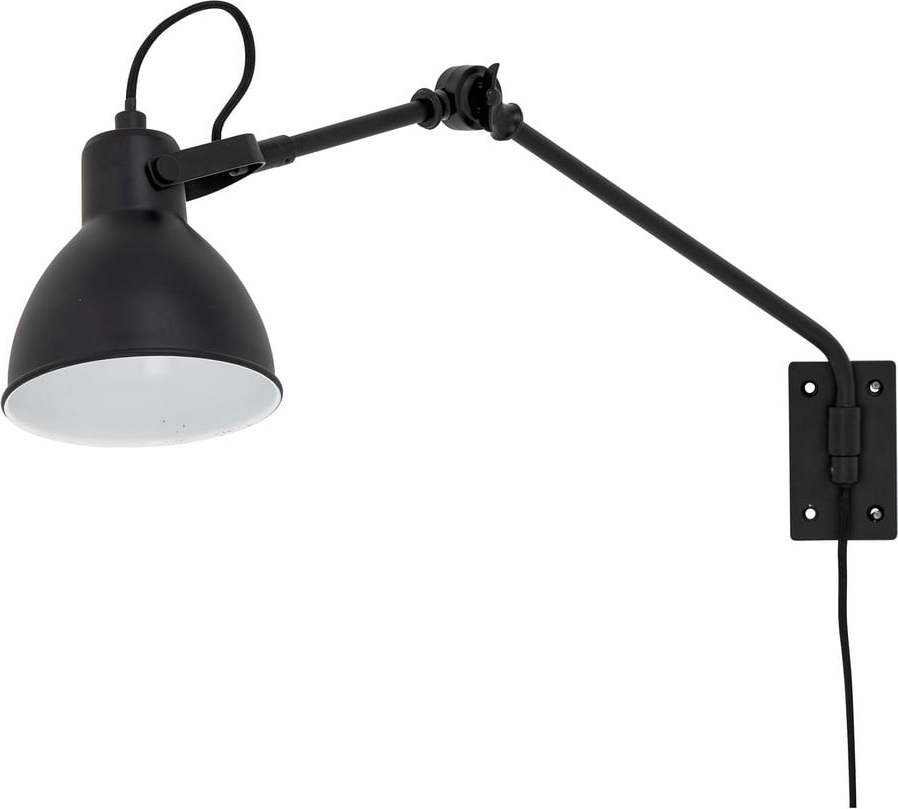 Černé nástěnné svítidlo Jili - Bloomingville Bloomingville