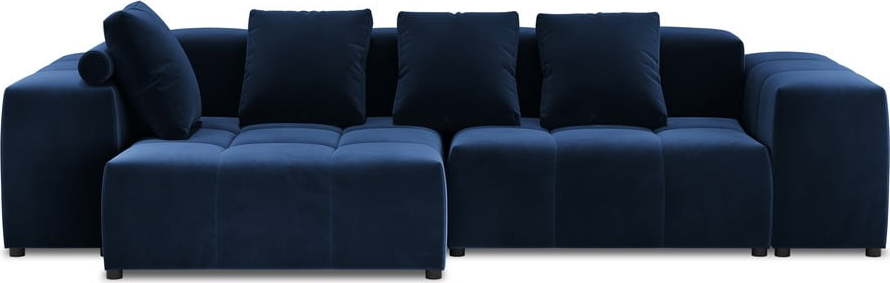 Modrá sametová rohová pohovka (variabilní) Rome Velvet - Cosmopolitan Design Cosmopolitan design