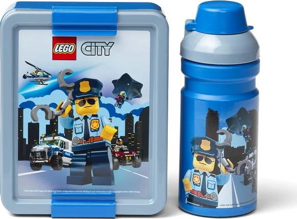 Sada láhve na vodu a svačinového boxu LEGO® City LEGO