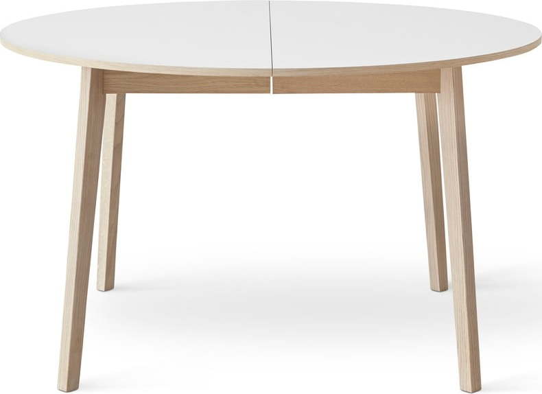 Rozkládací jídelní stůl s bílou deskou Hammel Single Ø130 Hammel Furniture