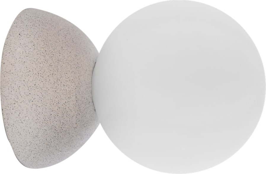 Šedé nástěnné svítidlo SULION Creta