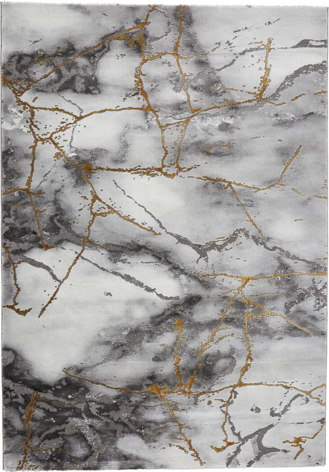 Šedý/ve zlaté barvě koberec 220x160 cm Craft - Think Rugs Think Rugs