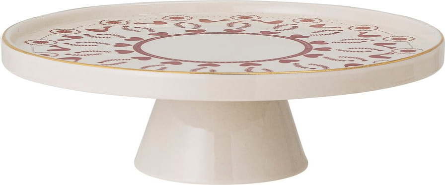 Vánoční kameninový stojan na dort Bloomingville Jolly Bloomingville