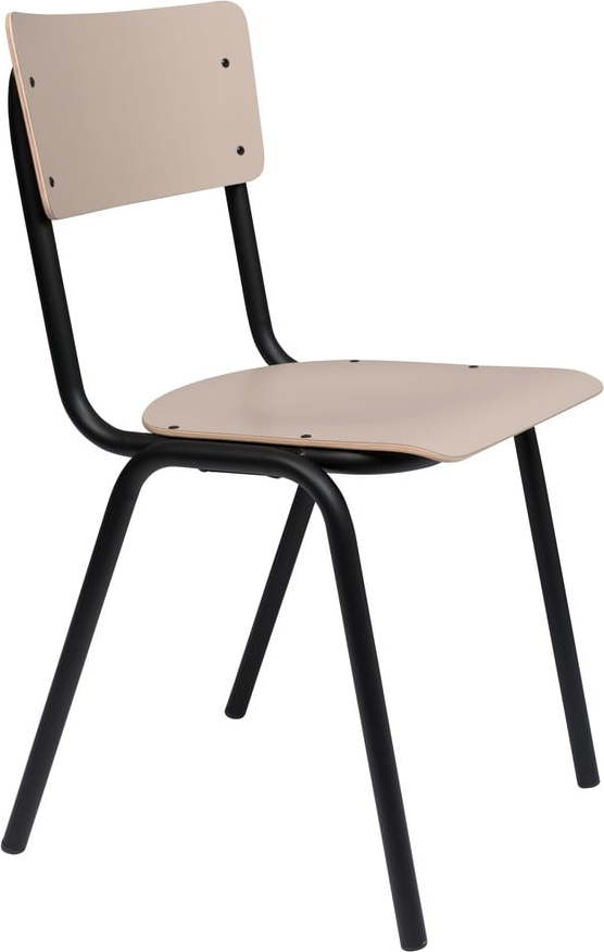 Béžové jídelní židle v sadě 4 ks Back to school – Zuiver Zuiver