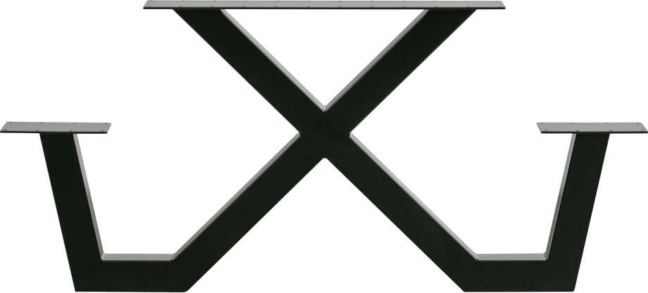 Černá náhradní konstrukce ke stolu Tablo – WOOOD WOOOD