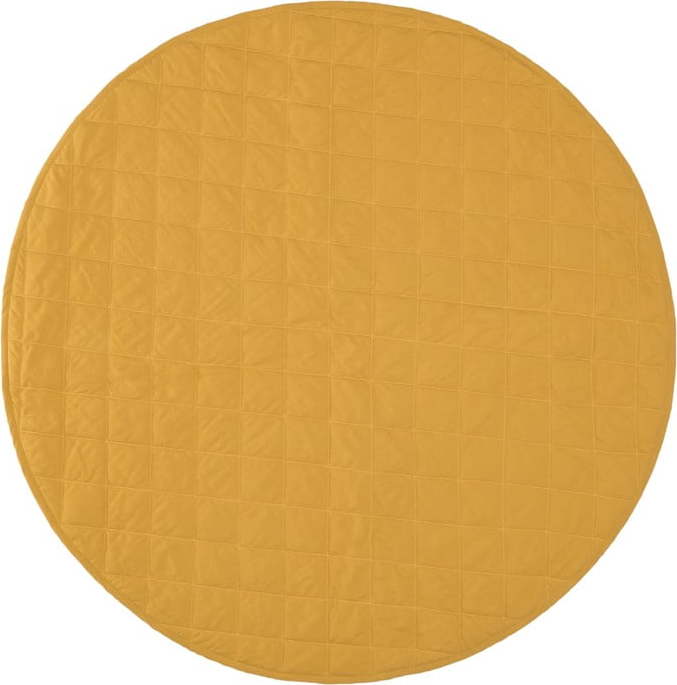 Dětská hrací podložka v hořčicové barvě Etelvina – Kave Home Kave Home