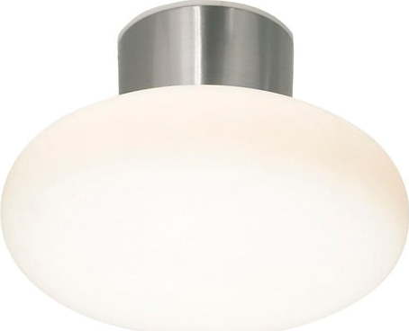 Stropní svítidlo v bílo-stříbrné barvě se skleněným stínidlem ø 14 cm Pippi – Markslöjd Markslöjd