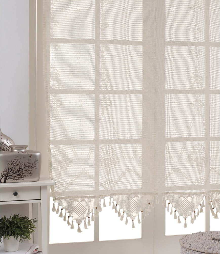 Krémová záclona 100x200 cm Authentic – Oyo Concept Oyo Concept