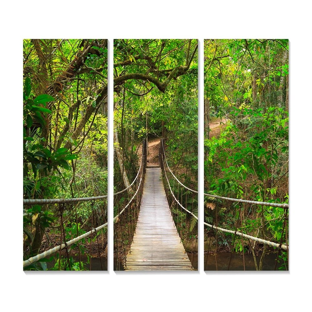 Obrazy v sadě 3 ks 20x50 cm Forest – Wallity Wallity