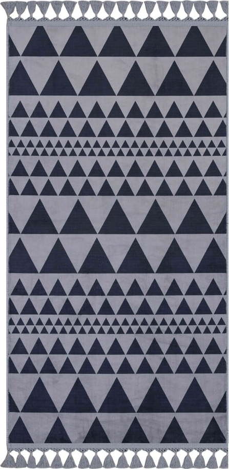 Šedý pratelný koberec 150x80 cm - Vitaus Vitaus