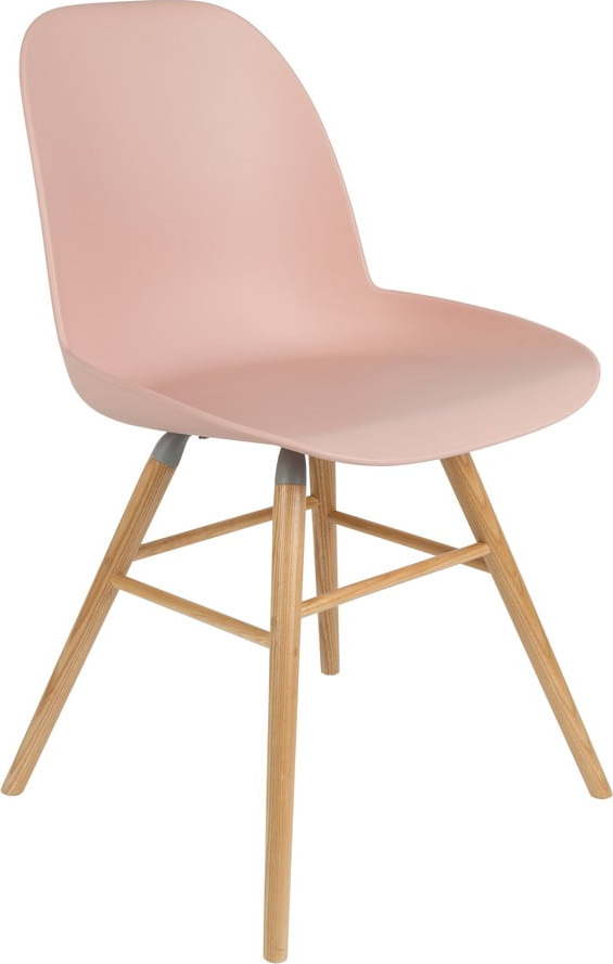Světle růžové jídelní židle v sadě 2 ks Albert – Zuiver Zuiver