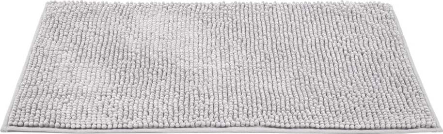 Světle šedá textilní koupelnová předložka 50x80 cm Chenille – Allstar Allstar