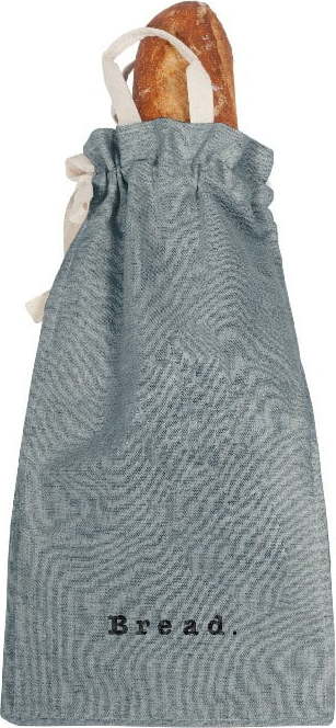 Látkový vak na chléb s příměsí lnu Really Nice Things Bag Blue Sky