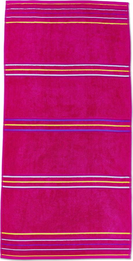 Růžovo-oranžové plážové osušky v sadě 2 ks 150x75 cm Rainbow - Catherine Lansfield Catherine Lansfield