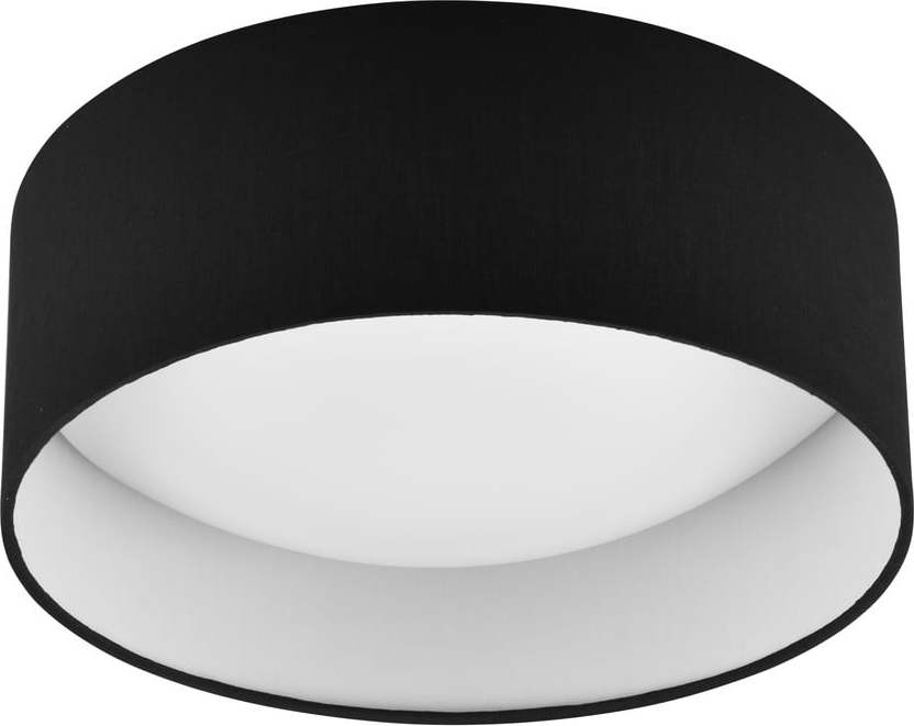 Černé LED stropní svítidlo ø 30 cm Locarno – Trio TRIO