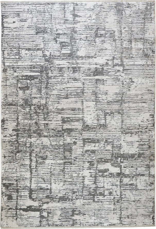 Šedý koberec 133x195 cm Jaipur – Webtappeti Webtappeti