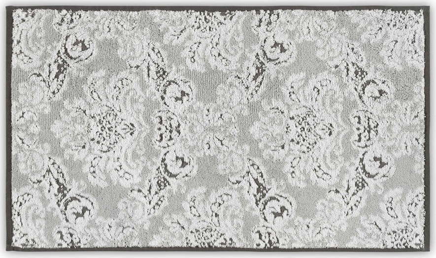 Světle šedý bavlněný ručník 33x33 cm Damask – Foutastic Foutastic