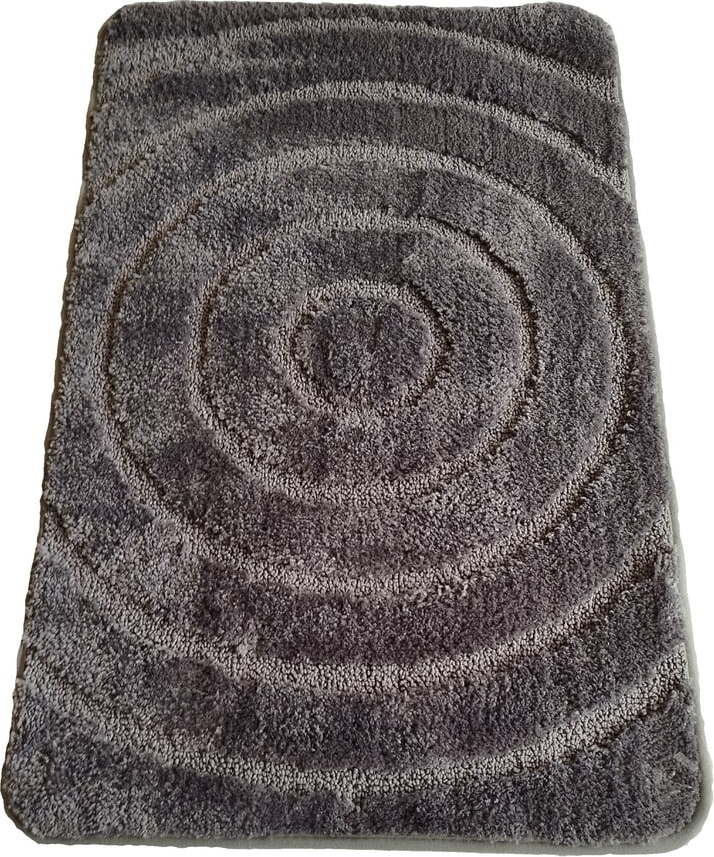 Antracitová koupelnová předložka 50x80 cm – JAHU collections JAHU collections