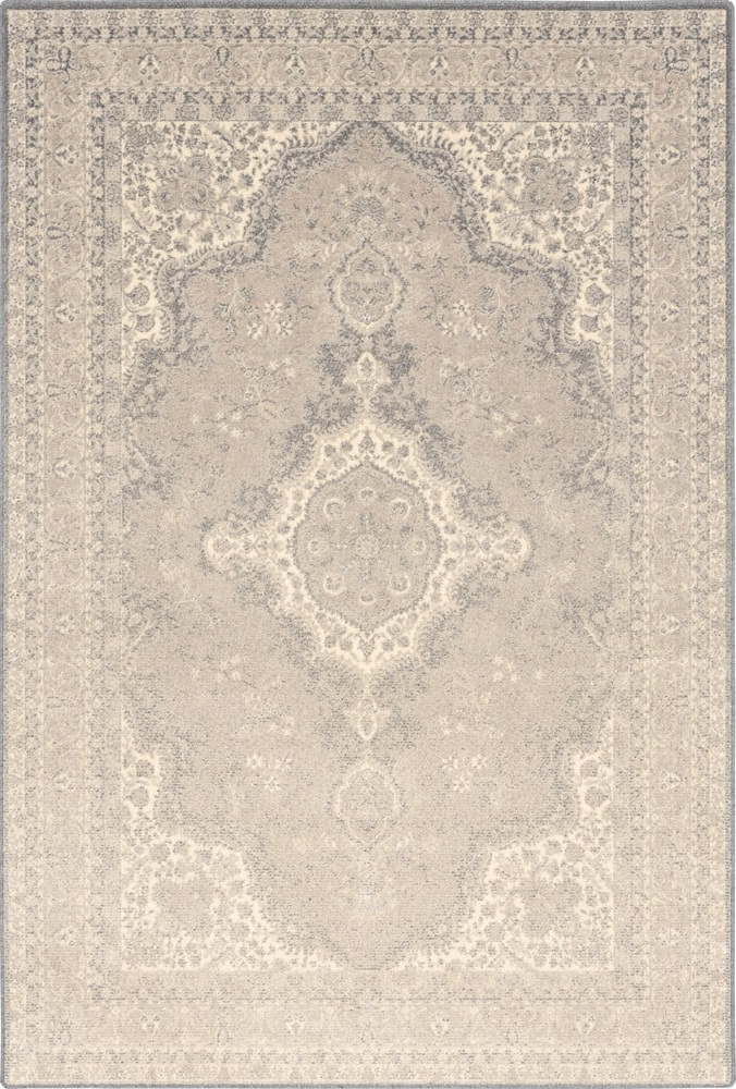 Béžový vlněný koberec 200x300 cm William – Agnella Agnella