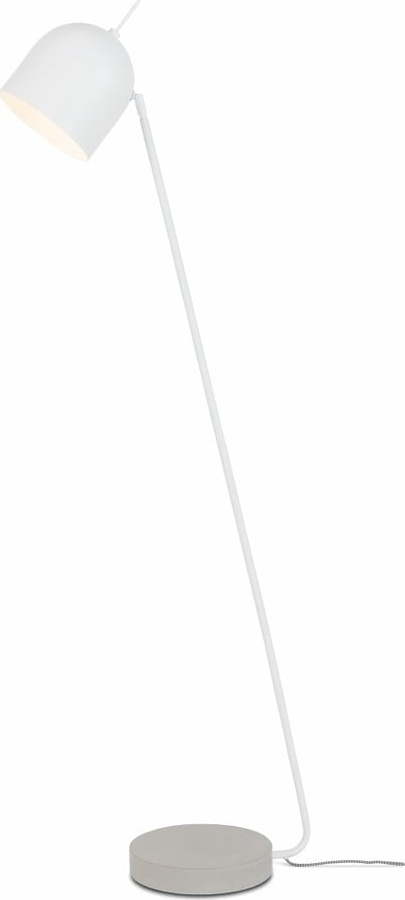 Bílá stojací lampa s kovovým stínidlem (výška 147 cm) Madrid – it's about RoMi IT´S ABOUT RoMi