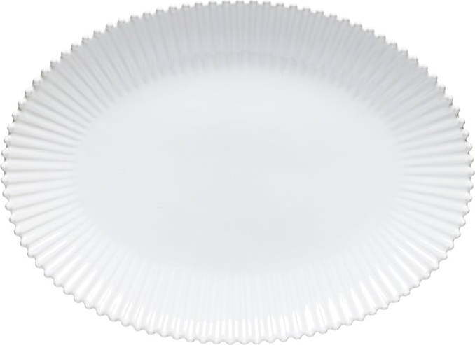 Bílý kameninový oválný tác Costa Nova Pearl