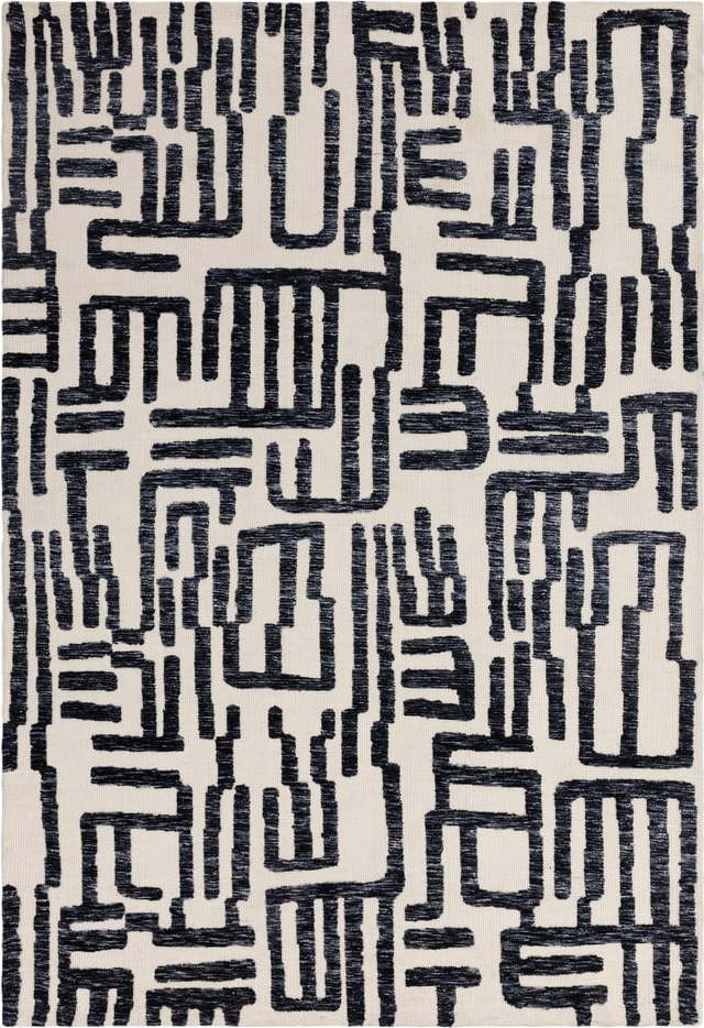 Černo-bílý koberec 200x290 cm Mason – Asiatic Carpets Asiatic Carpets