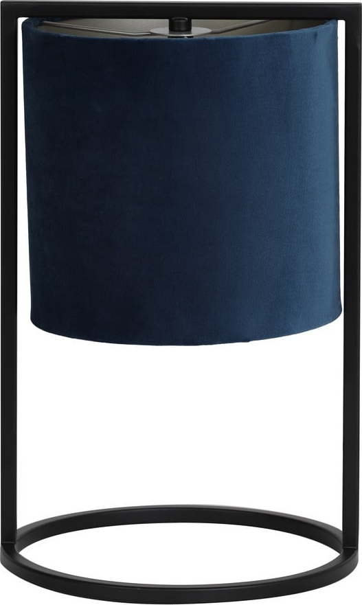 Černo-tmavě modrá stolní lampa (výška 35 cm) Santos – Light & Living Light & Living