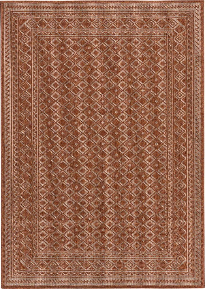 Červený venkovní koberec 290x200 cm Terrazzo - Floorita Floorita