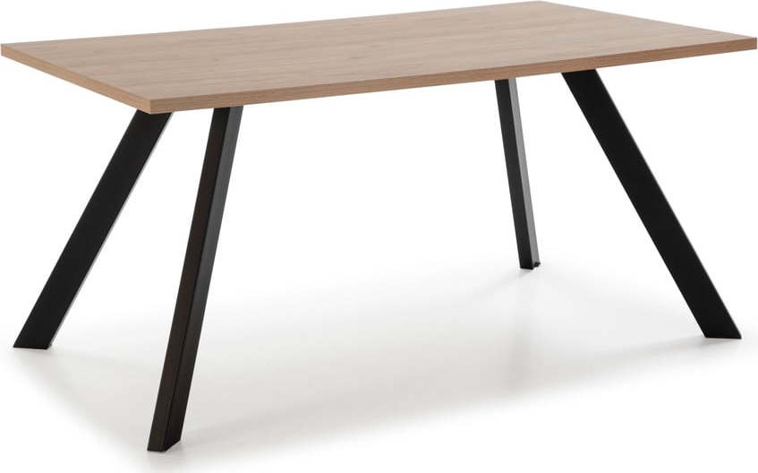 Jídelní stůl s deskou v dubovém dekoru 90x160 cm Texas – Marckeric Marckeric