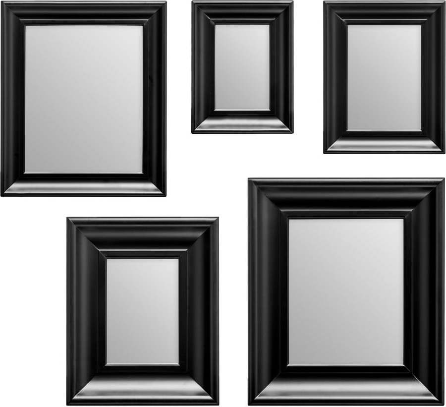 Nástěnná zrcadla v sadě 5 ks – Premier Housewares Premier Housewares